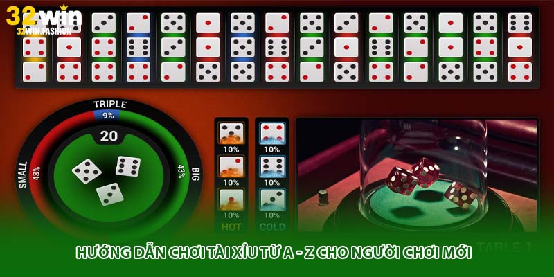 Hướng dẫn chơi Tài Xỉu từ A - Z cho người chơi mới