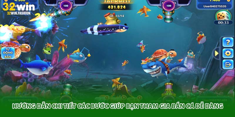 Hướng dẫn chi tiết các bước giúp bạn tham gia Bắn cá dễ dàng