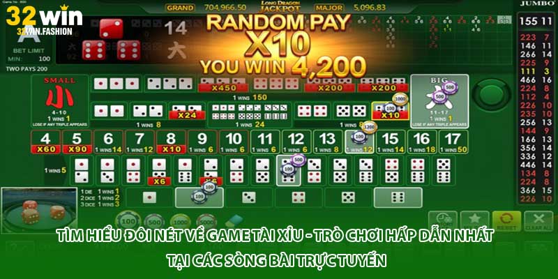 Tìm hiểu đôi nét về game tài xỉu - Trò chơi hấp dẫn nhất tại các sòng bài trực tuyến